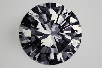 ROUND DIAMOND FLOOR RUGS